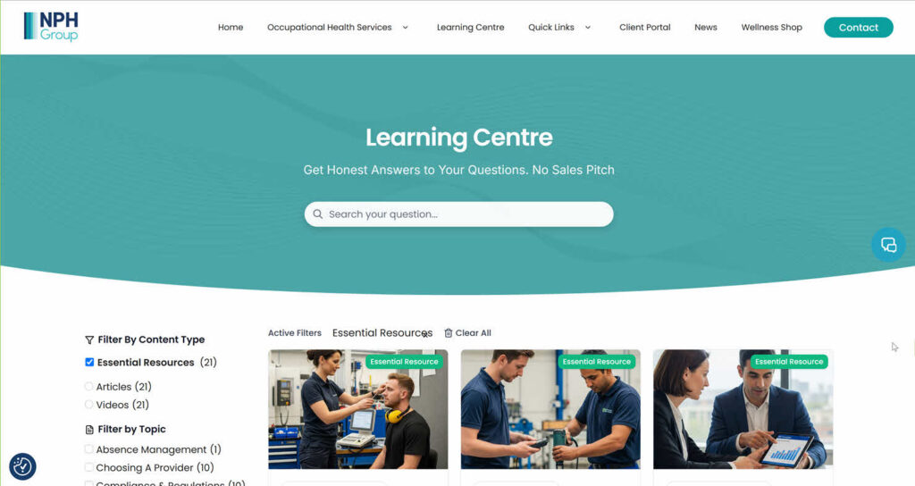nph-group-knowledge-centre-screenshot