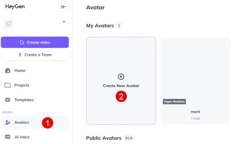 “How do I upload and verify my AI Video Avatar footage that we recorded?”