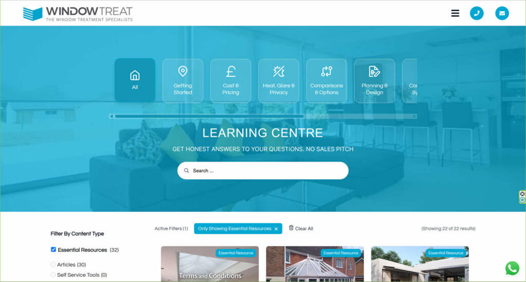 windowtreat-knowledge-centre-screenshot